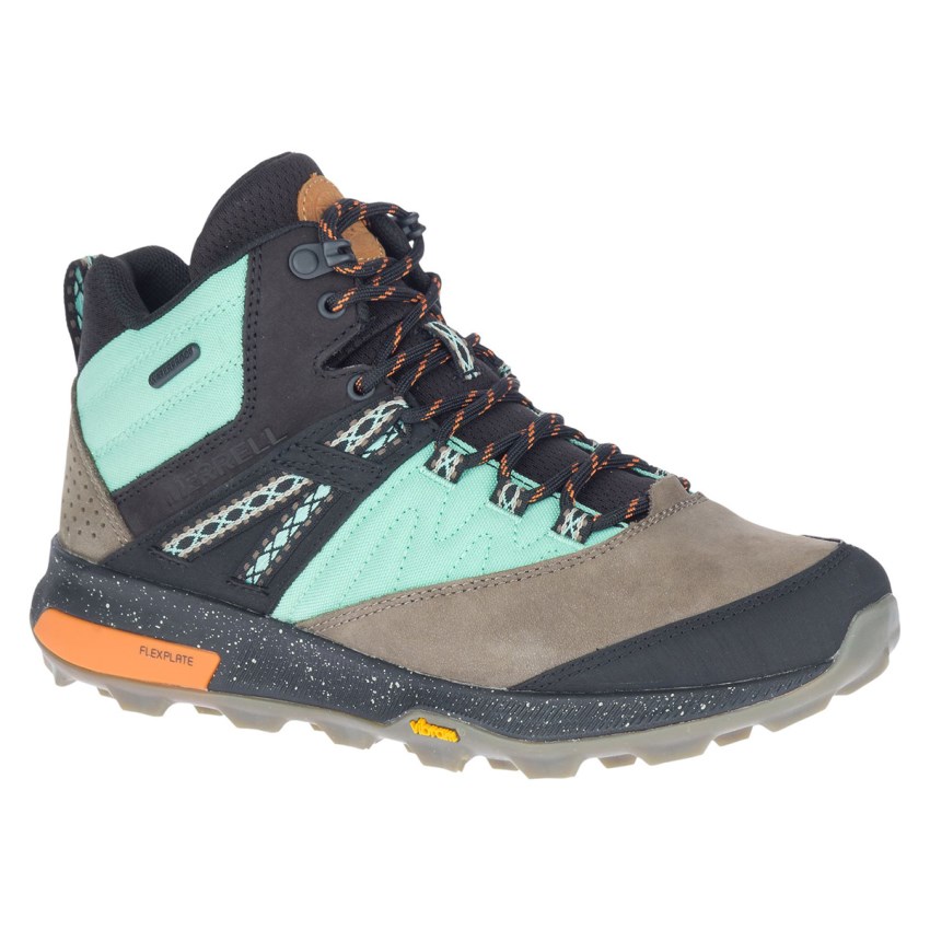 Chaussures Randonnée Merrell Zion Mid Waterproof X Unlikely Multicolore Femme | P.J.EOWM